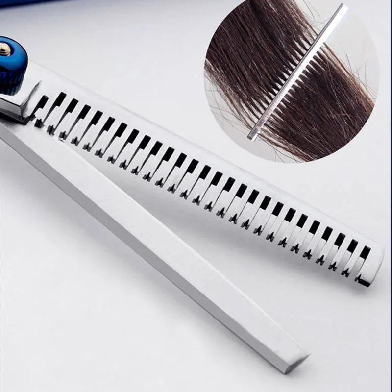 6/7pcs Professional Hair Cutting Scissors with Pins Comb Hairdressing Texturizing Home Salon Barber Shear Hair Cutting Tools