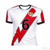 2026 Neues Rayo Vallecano T-Shirt für Erwachsene Street Style Schnelltrocknend Training Fitness Top Freizeit Sportbekleidung Strandbekleidung