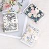 Pockets Oil Painting PU Leather Organ Card Holder Women Wallet Credit Card Clip Women Card Bags