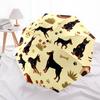 1 PC Automatic Folding Umbrella - Cute Dog Pattern, Portable & Foldable Design with 8 Ribs, Christmas Birthday Gifts