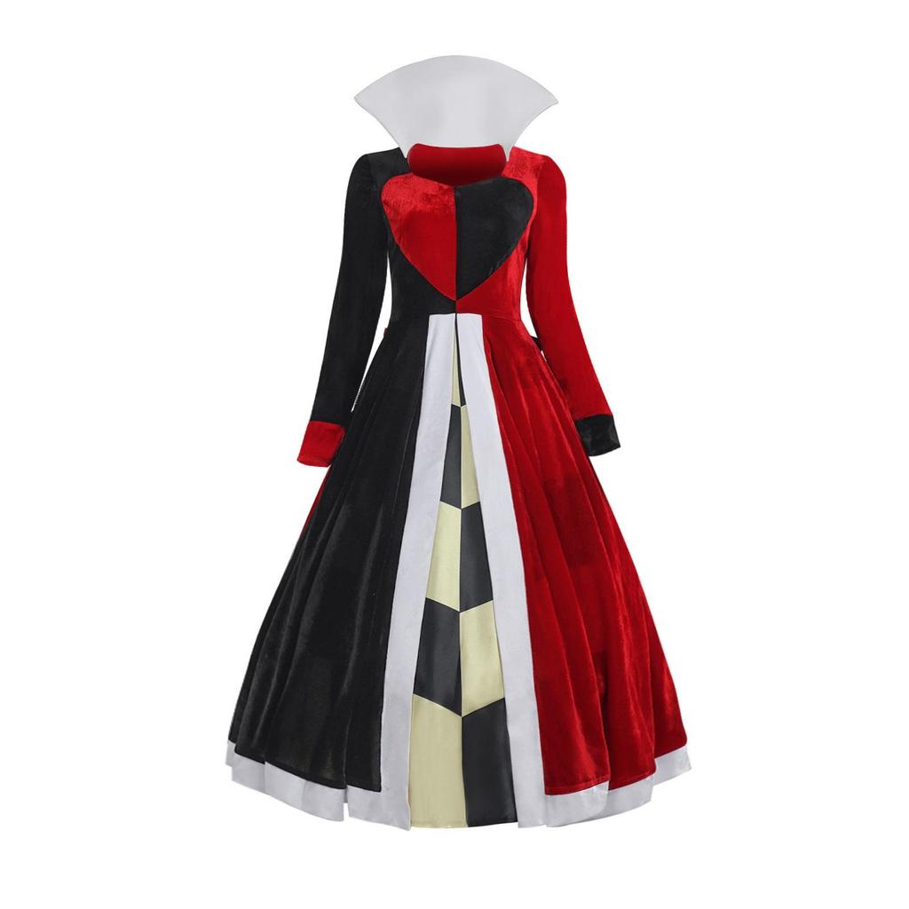 Red Queen Cosplay Costume - Alice In Wonderland Theme