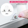 2pcs Car Door Corner Cover Anti-Collision Transparent Sticker For Alfa Romeo 159 Giulietta Giulia 147 Mito 156 Stelvio Volante
