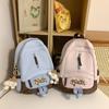 Japanese college students casual backpack girl college style retro backpack women's light junior high school student schoolbag