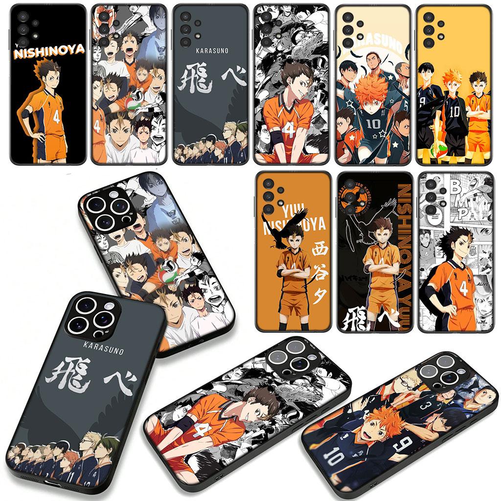 Hülle für Xiaomi Redmi Note 15 11 9 10 Pro Plus A5 9A 9T 10A 10C 9C NFC 15C 8T Handyhülle Karasuno Haikyuus Yu Nishinoya Yuu