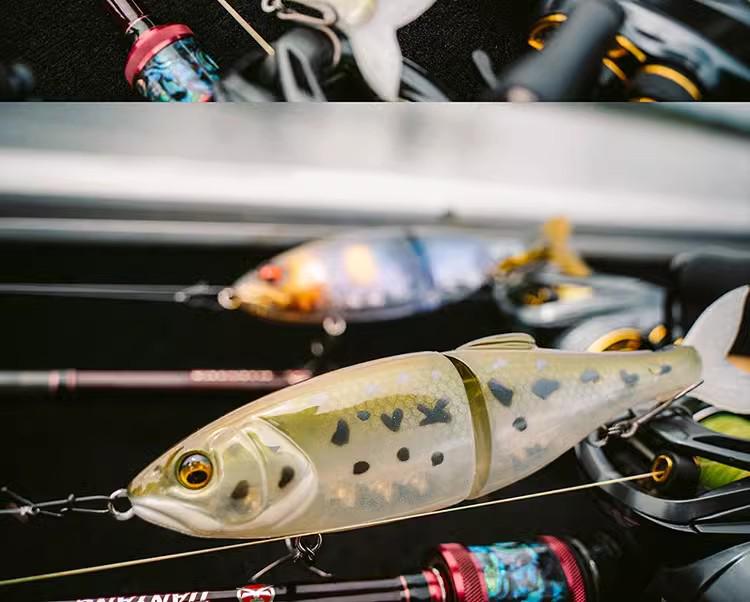 GUIDEPOST Trout & Bass Lure 4.5g/32g - Small/Large Competition Black Pit