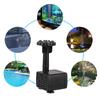 11/15.5cm Solar - Driven Water Fountain Pump & Panel: 8 - Nozzle Outdoor Irrigation System