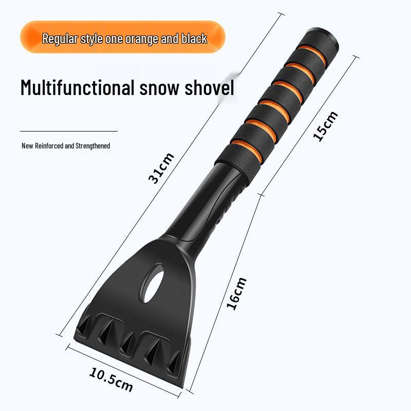 Car Snow Shovel & Scraper: Winter Tool for Glass De-icing & Snow Removal