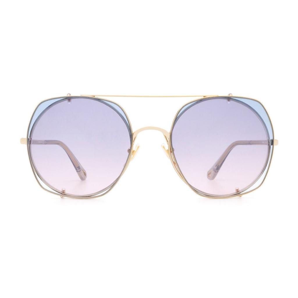 Occhiali da Sole in Metallo Chloe Occhiali da Sole Donna Multicolore CH0042S002