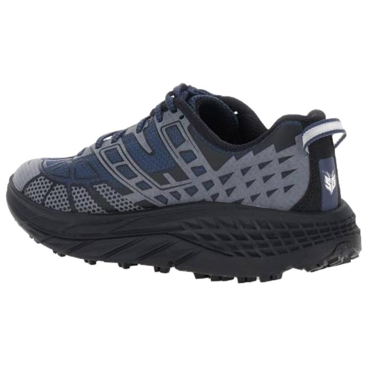 Hoka One One Speedgoat 2 Comfortable Durable Responsive Trail Running Shoes Men running shoes Blue Black 1171910-VCK