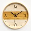 Fashion Silent Wall Clocks Creative Round Vintage Aesthetic Design Clock Wall Living Room Creative Reloj De Pared Decoration