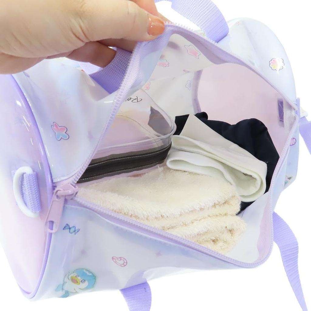 Pokemon Roll Boston Bag Purple