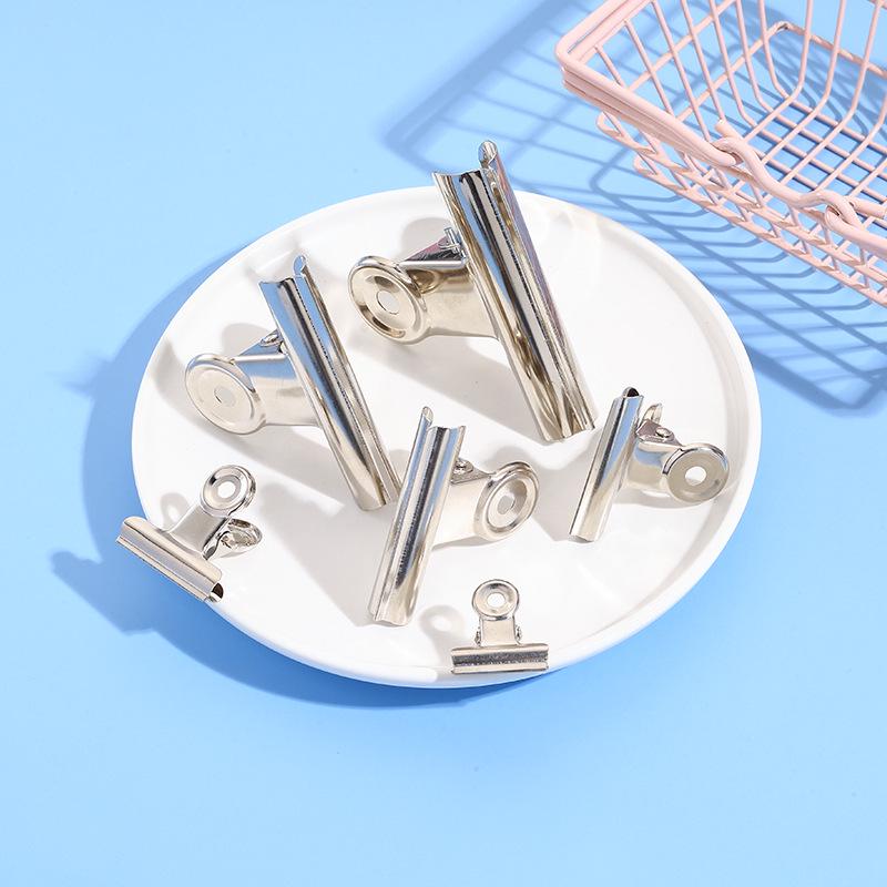 Stainless Steel Office Stationery Folder & Ticket Clip