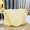 New Japanese high-value, fresh and sweet candy-colored transparent pain bag, girl light and large-capacity messenger bag