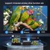 Wireless + wired mobile phone same screen projector home mini projector micro home portable LED