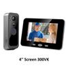 2.4GHz Wireless Video Intercom Doorbell Camera Smart High-definition Visual Monitoring Two-Way Intercom Door Bell