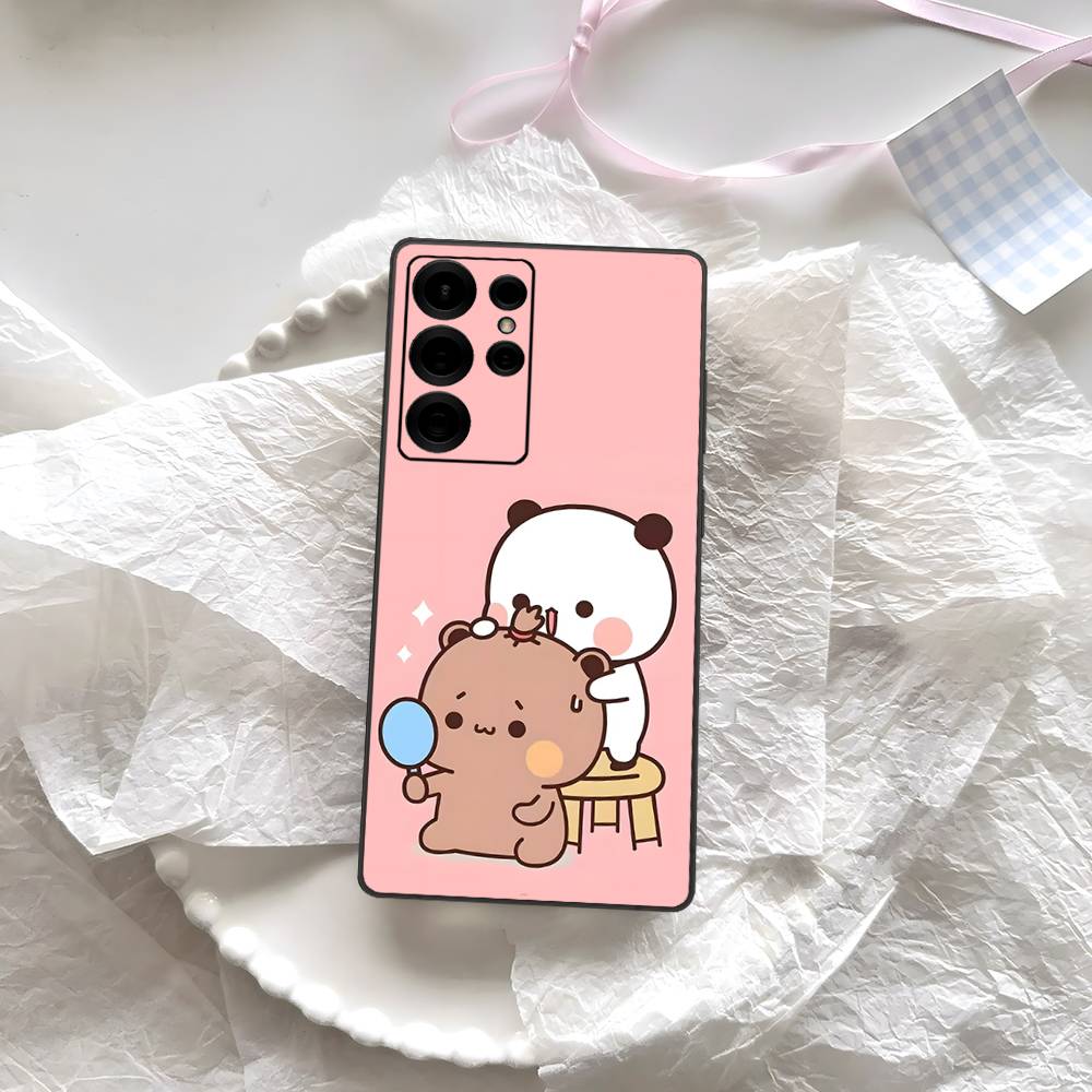 BUBU DUDU Cartoon Phone Case For Samsung S 24 Fe 25 Ultra Plus 20 Lite 21 30 22 23 24 22 Ultra 5G Fundas