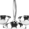 Condiment Serving Bowl Bowls Set Side Dish Condiments Chip Dips Stainless Steel 3