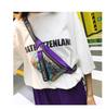 Hip Hop Graffiti Waist Bag 2025 - Trendy Crossbody Chest Bag for Clubbing