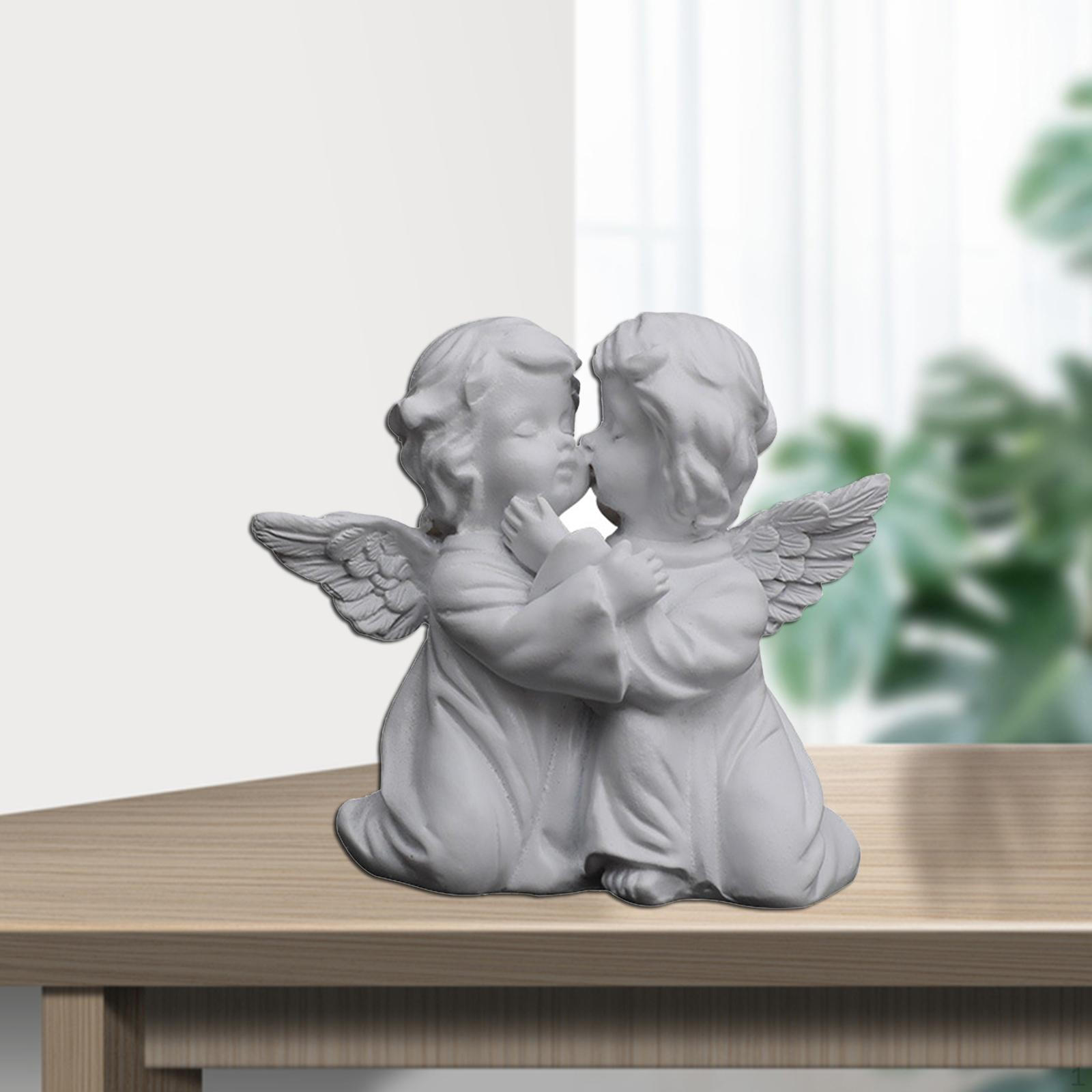 

Фигурка ангела из смолы для настольного дисплея Kiss Left