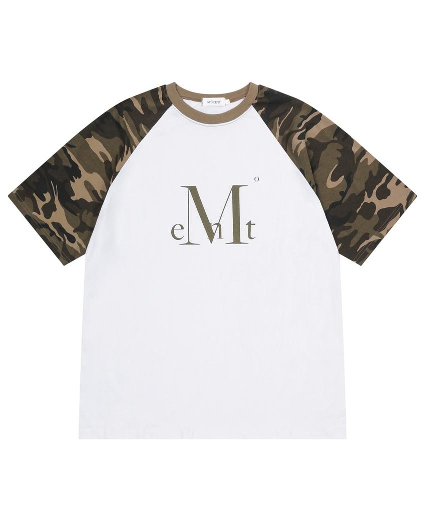 MUCENT Jug Camo Raglan Short Sleeve T-Shirt Unisex (2 Colors)