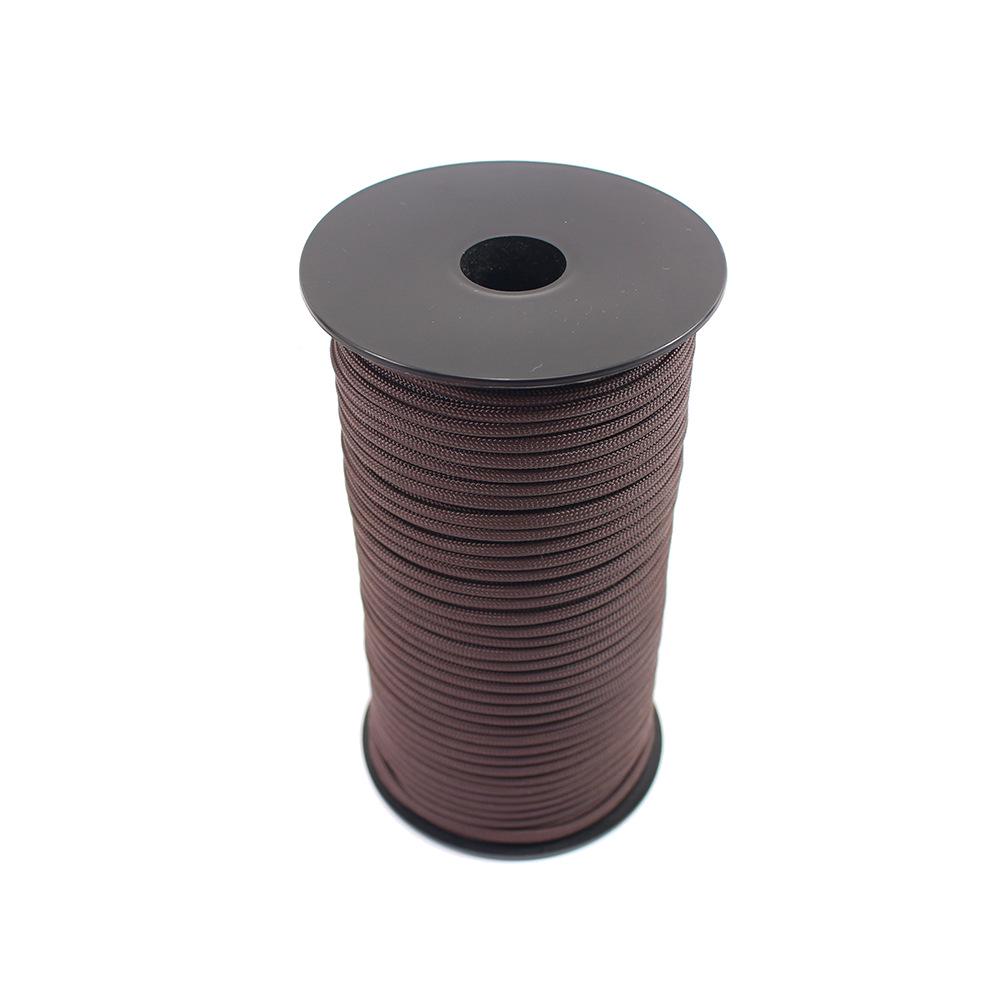 9-Core 100m Polyester Paracord for Outdoor Camping, Binding, or Bracelet Weaving.