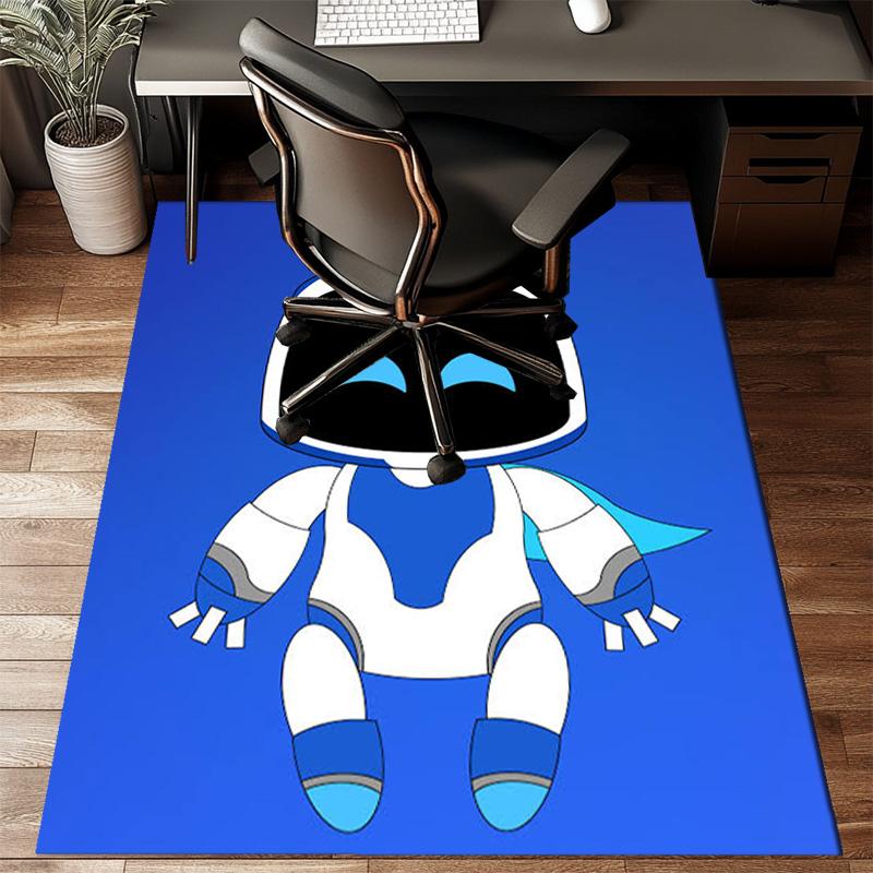 Tappeto Avventura Spaziale Astro Bot Tappeto da Gioco, Tappetino per Camera da Letto Soggiorno Ingresso Tappeto, Idea Arredo Casa Regalo per Natale Compleanno
