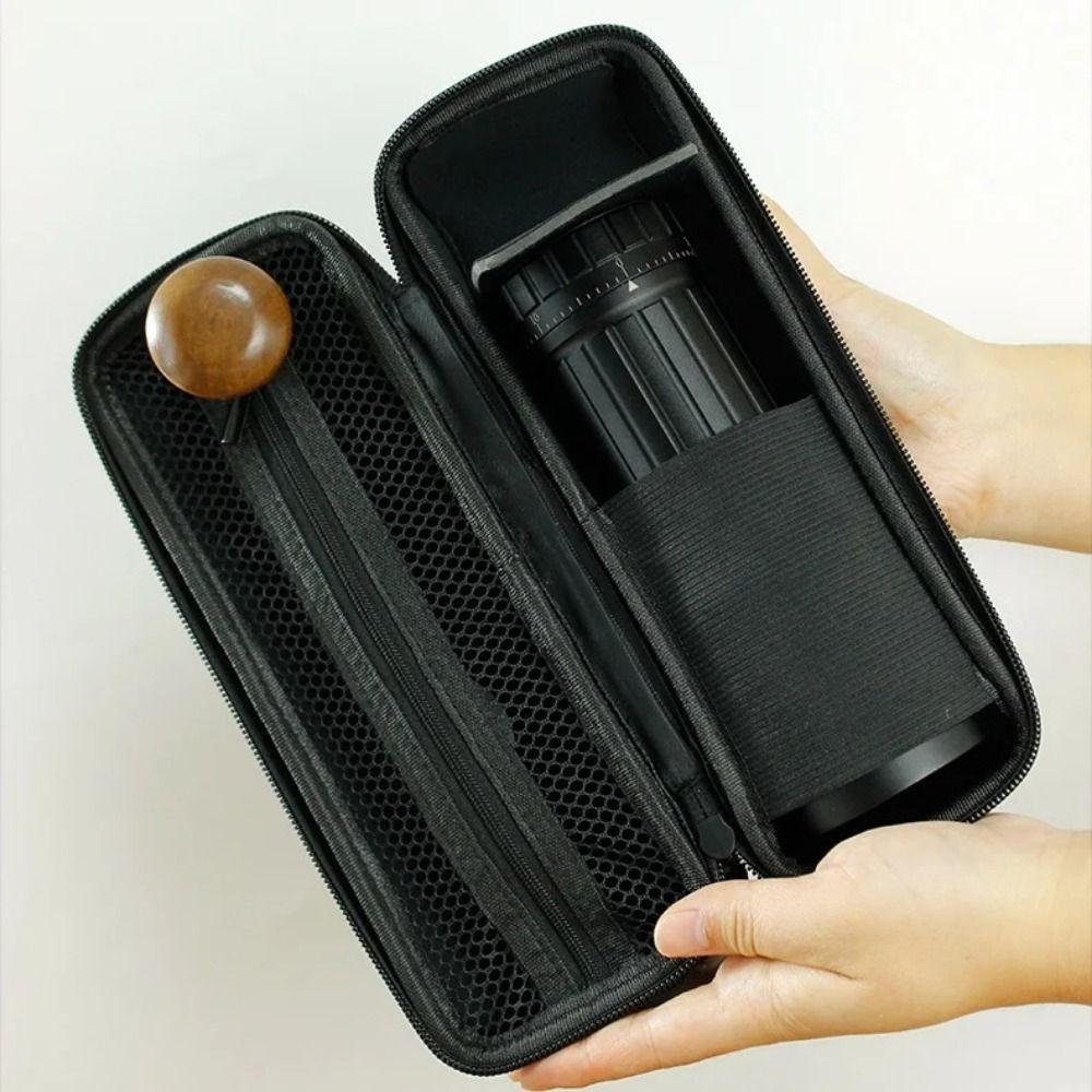 Waterproof Coffee Grinder Storage Bag Wear Resistant Portable Espresso Machine Protective Sleeve Top Handle Mesh/Elastic Bag