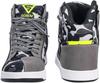 Motorcycle Riding Protective Camouflage Boots, Shoes, Shoes, Sports, Casual, Breathable, Abrasion-Resistant, Non-Slip (Size 26, Gray) [Used]