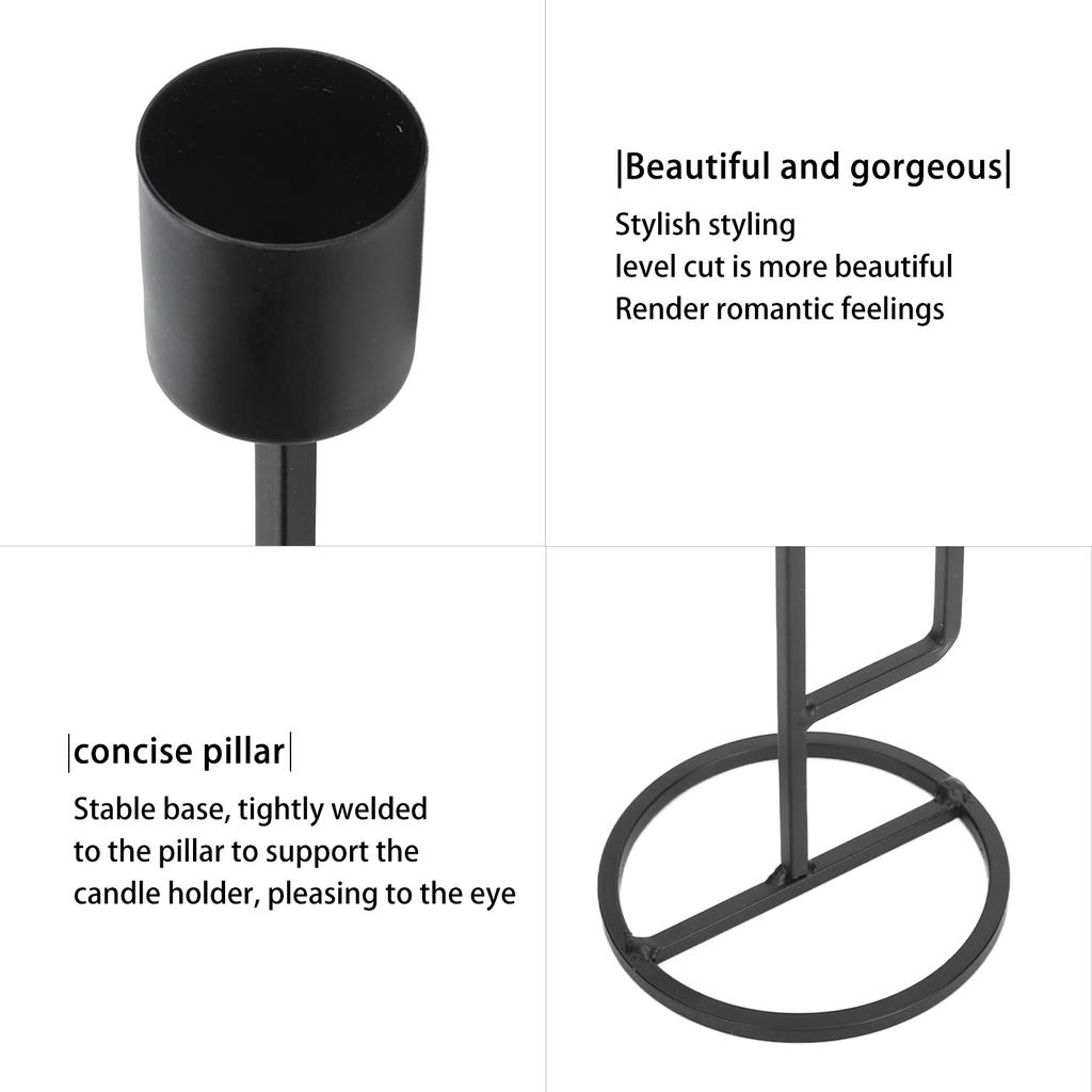 Candlestick Nordic Style Candle Holder Candlelight Dinner Wedding Props Table Decorations