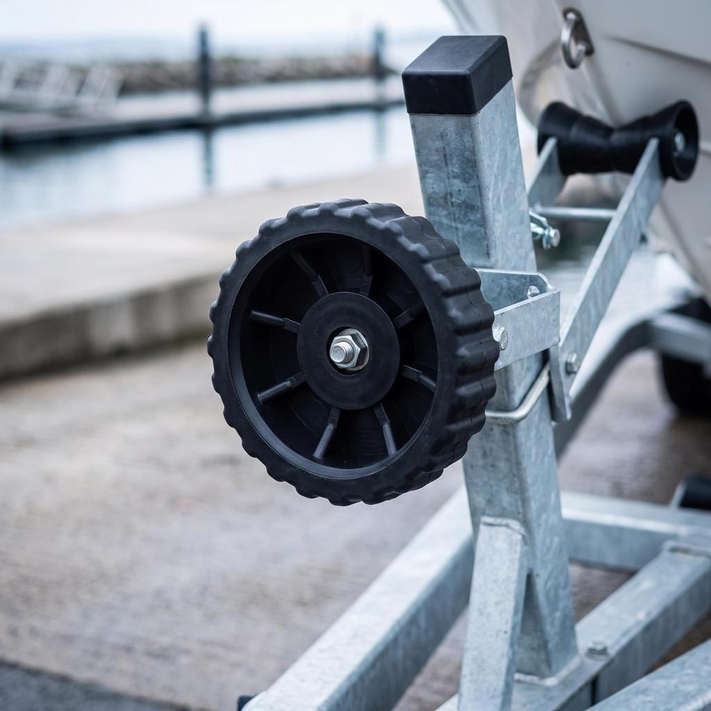 Boat Trailer Roller Replacement Ribbed for Marine Transport Wheel