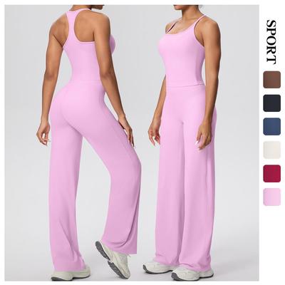 Conjunto Deportivo de Yoga de Secado Rápido 'Peach-Butt': Conjunto de Dos Piezas Ligero como una Nube para Entrenamiento al Aire Libre y Running Fitness