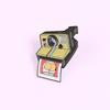Geometric Camera Retro Brooch Pin Exquisite Alloy Fashion Accessory For Men Women And