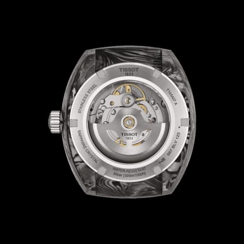 Tissot Men's Watch, Sideral Rubber Strap, Black Dial, Officially Imported, Model T1454079705702