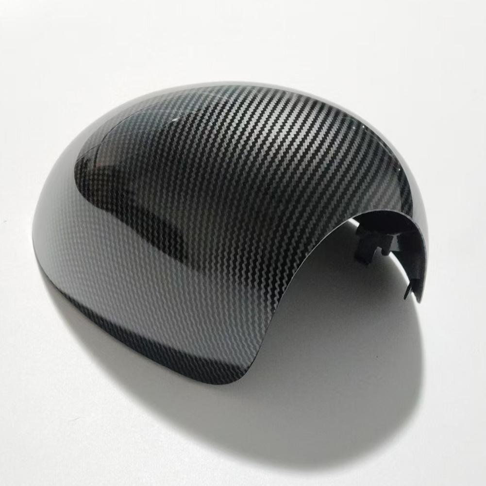 ABS Carbon Texture Rearview Mirror Cover Cap Compatible with For Mini Cooper R55 R56 R57 R58 R60 R61 Exterior Mirror Housing