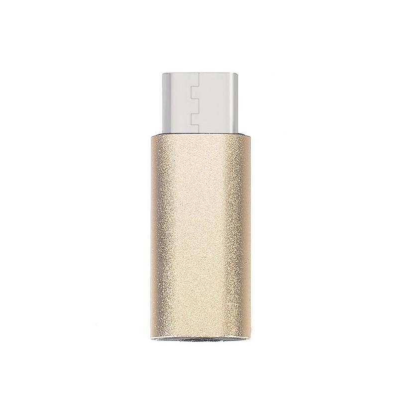 Metal USB Type C To Audio USB 3.1 To 3.5mm AUX Jack Mini Portable Earphone Adapter for Xiaomi Huawei