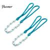 Non-damaging Curtain Holders 2Pcs Tiebacks with Pearls, Handmade Decorative Holdbacks Rope, Outdoor Farmhouse Elegant Tie Backs for Curtains,