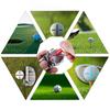 Golf Ball Line Drawing Tool Clip Triple Line Drawing Stencil Ball Liner Marker Template Portable Golf Ball Putting Alignment Marking Tool