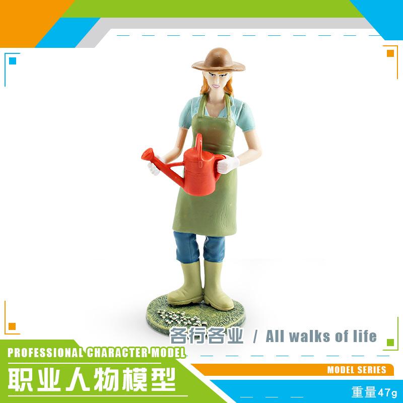 Giocattolo Educativo Montessori Mondo della Cognizione Architettura Figure Professionali insegnanti medici costruzione polizia Action Figures