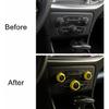 3X Air Conditioner Button Panel Trim for Dodge Challenger/Charger Chrysler 300