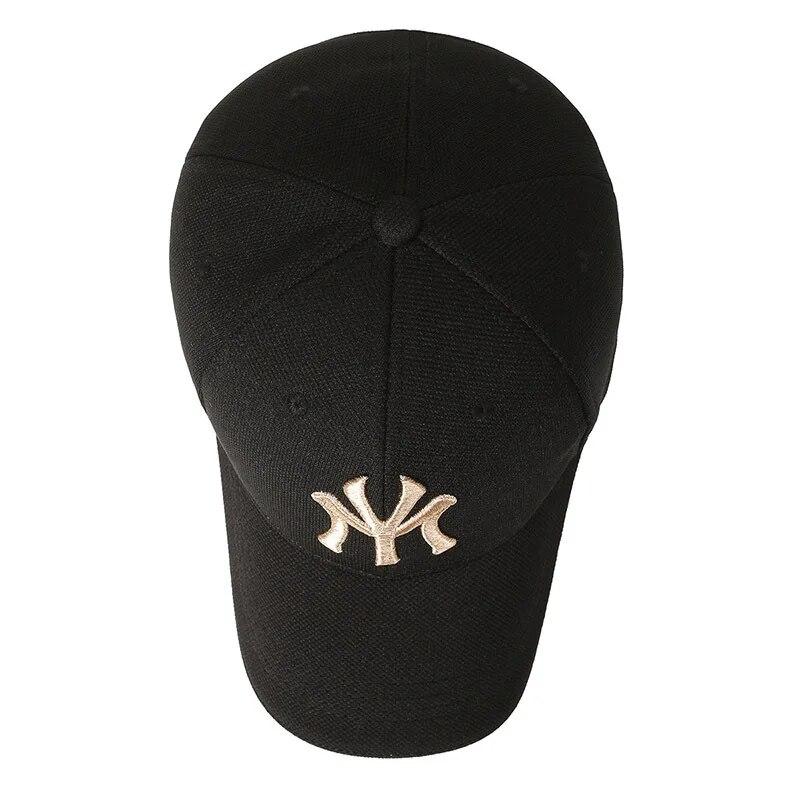 Spring And Autumn Embroidered Letter Hat Korean Version Versatile Fashion Hard-Top Three-Dimensional Baseball Cap Outdoor Sunhat