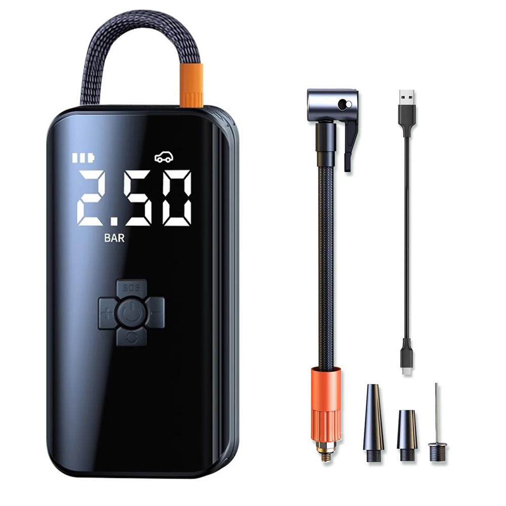 0-150PSI Car Air Compressor Wireless/Wired Car Air Pump Electric Tire Inflator Pump for Motorcycle Bicycle Boat AUTO Tyre Balls