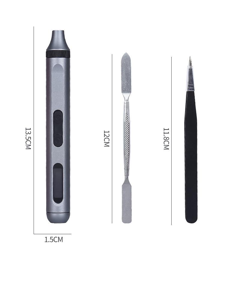 Rechargeable 50-in-1 Precision Electric Screwdriver with Silent Operation and Long Battery Life
