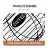 Wire Basket Coffee Pod Holder Multicolor Desktop Organizer Container Coffee Pod Organizer  Cafe