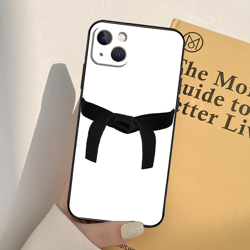 Japanese Martial Arts Judo Phone Case For iPhone 16 15 14 13 11 12 Pro Max 13 12 mini XR 16e 15 16 Plus Full Cover