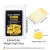 Euro Carp Fishing Corn Lure 8pcs 12pcs Imitation Corn Slow Sinking Fishing Bait with Stopper