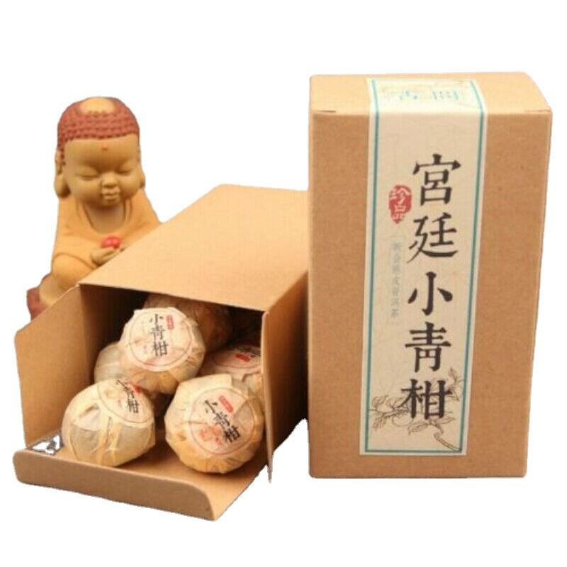 

Chen Pi Orange Peel Puer Tea 100g Gong Ting Ripe Cake