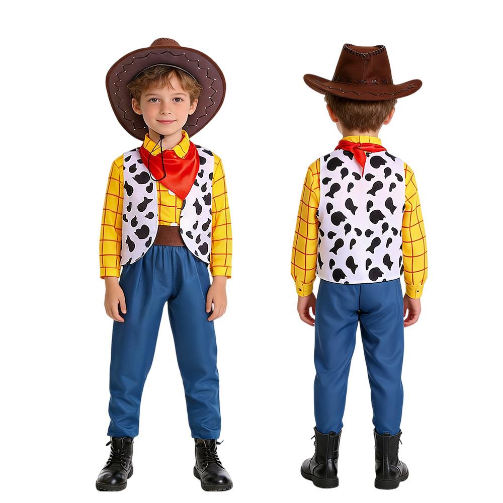 Toy Story cos Woody cosplay costume two-dimensional role stage performance costume