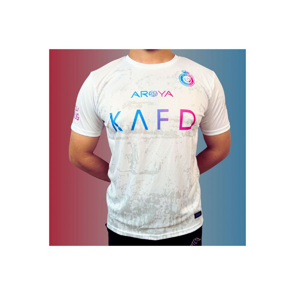 C. Ronaldo Al-Nassr Fußballtrikot für Erwachsene, Sonderdesign, weiß