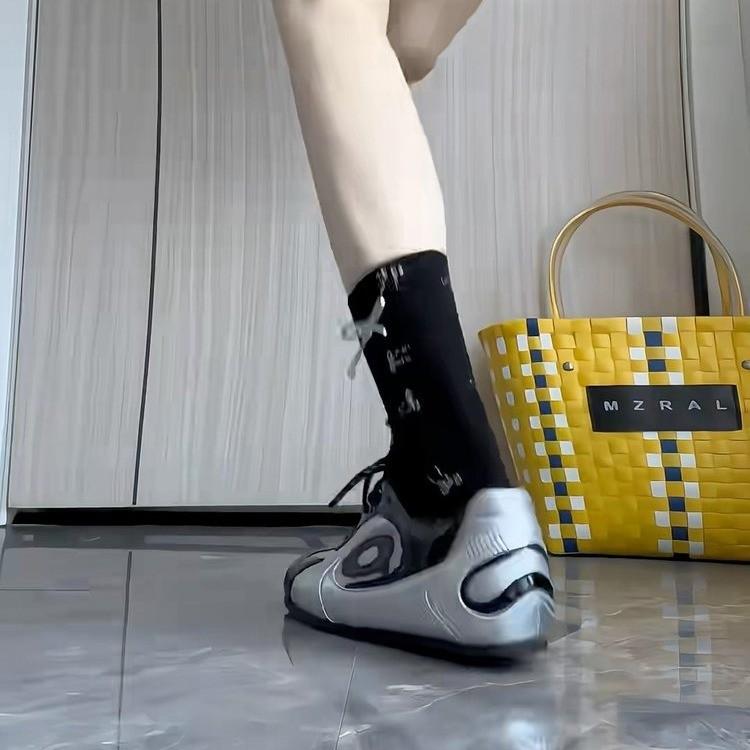 Retro Versatile Baseball Moral Training Shoes Women's Summer New Breathable Thin-soled Casual Sports Racing Forrest Gump Shoes