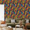 Boho Gold and Navy Blue Wallpaper for Living Room and Bedroom 50x1000